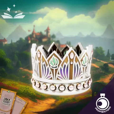 Frog Crown by Props&Beyond