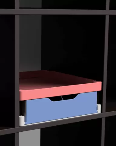 Stackable Storage Box System for IKEA KALLAX