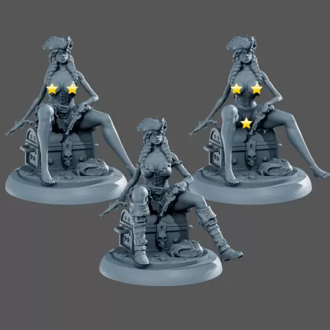 Anne, the fiery and mischievous treasure seeker · Non-Commercial by Bemazz