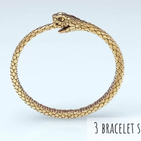 Bracelet Snake Ouroboros