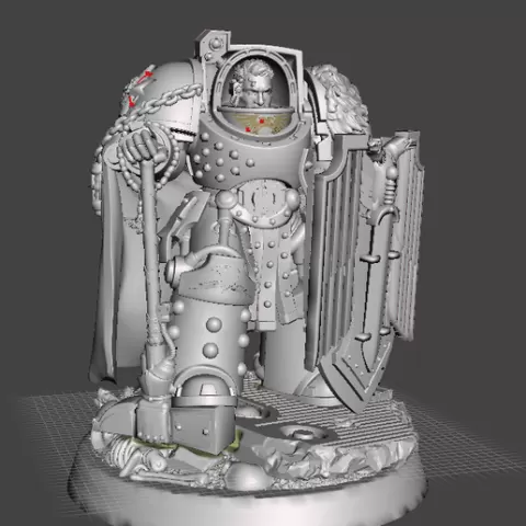 Terminator Captain/Sergeant with Shield