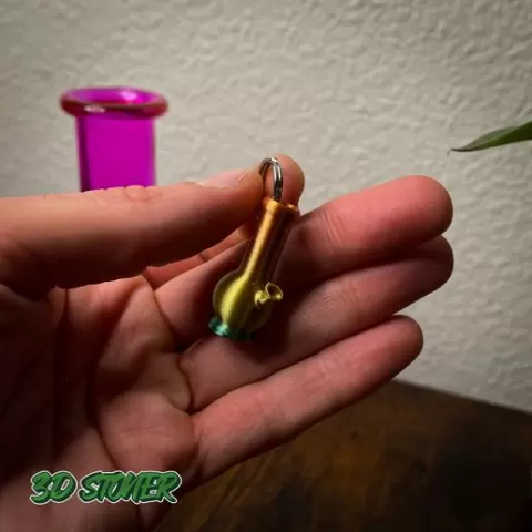 Mini Bong Keychain