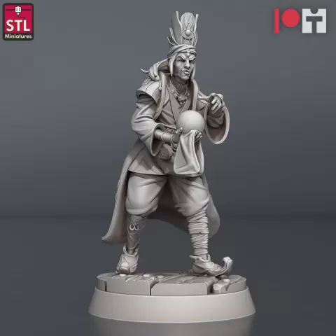 Fortune Teller A by STL Miniatures