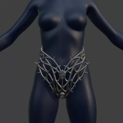 Fae Thorn Armor Cod Piece