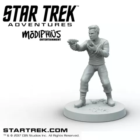Star Trek Adventures - Print at Home - Miniatures TOS Bridge Crew - James T. Kirk by Modiphius Entertainment