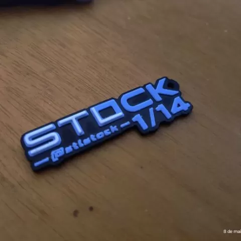 STLSTOCK KEYCHAIN