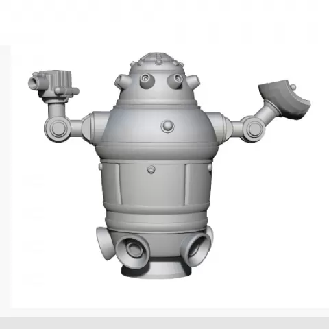 Security Droid Sci-Fi by August McDaniel