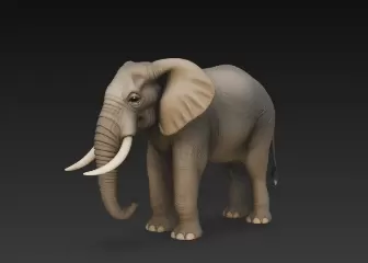 elefante teste free - Diamond3D