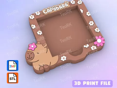 Post-It, Sticky Note Holder cute capybara - TeoRk