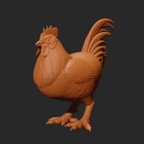 The Happy Rooster by Donya Quick