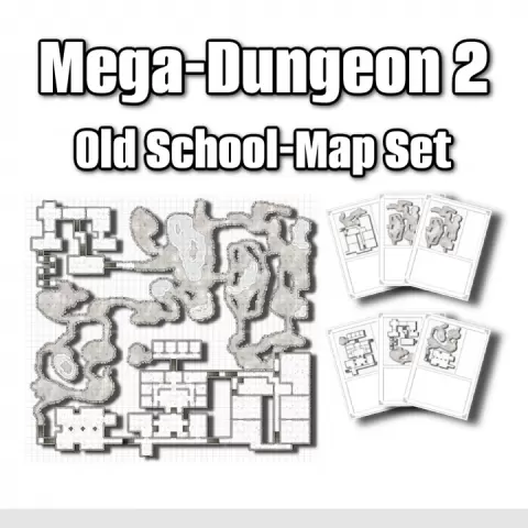 "Mega-Dungeon 2 Map Set" (MD2) by August McDaniel