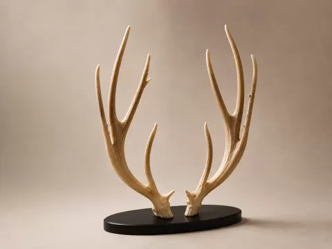 Deer Antler Display Stand