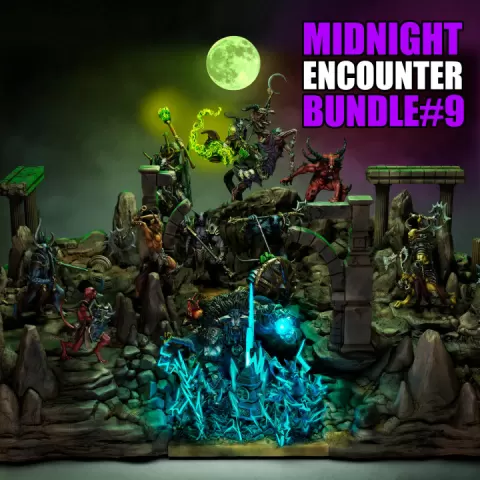 BUNDLE#09 - MIDNIGHT ENCOUNTER by Necropunks Miniatures