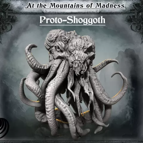 Proto-Shoggoth - At the Mountains of Madness Campain by Sculptorium of Madness