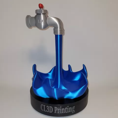 Water Faucet Coin / Ring Tray