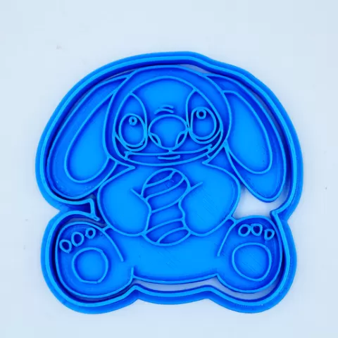 Stitch Easter disney cookie cutters