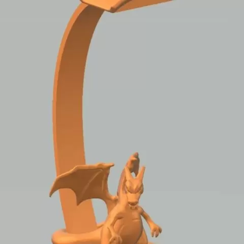 Charizard headphone stand / holder
