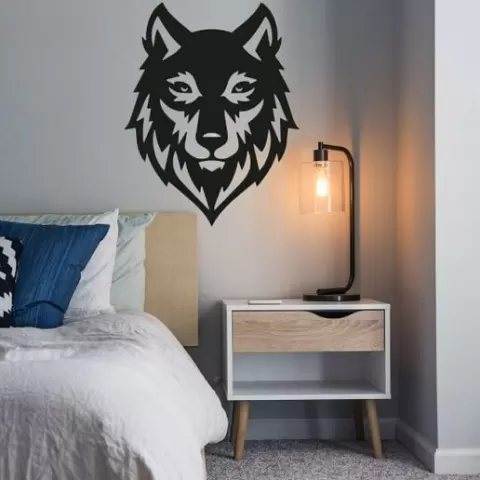 WOLF WALL DECORATION