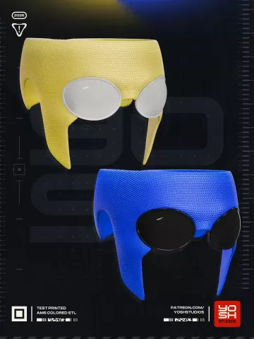 Invincible Mask 3D Printer STL