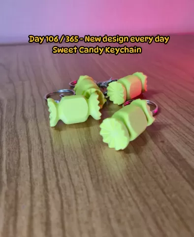 Candy Keychain – Mini Sweet Treat Accessory