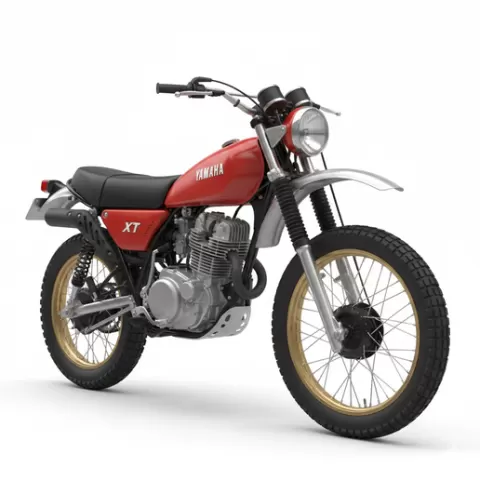 Yamaha XT500, motorcycle, bike, biker, racing, rider, motorsport, speed, custom, cruiser
