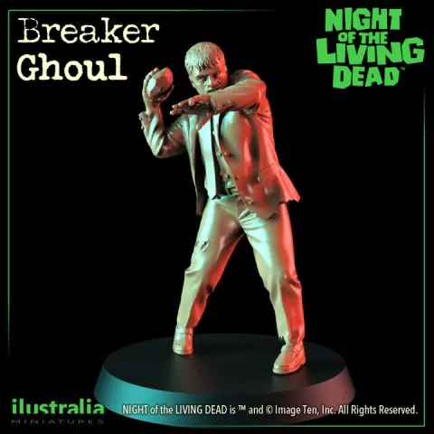 Breaker Ghoul - Night of the Living Dead™ by ilustralia miniatures