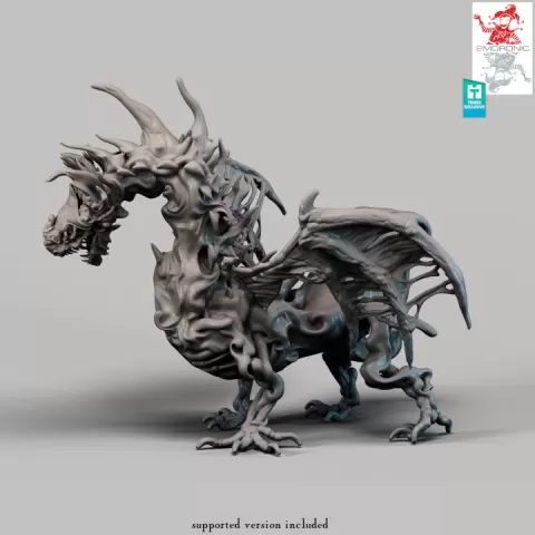 Death Dragon by 2moronic miniatures