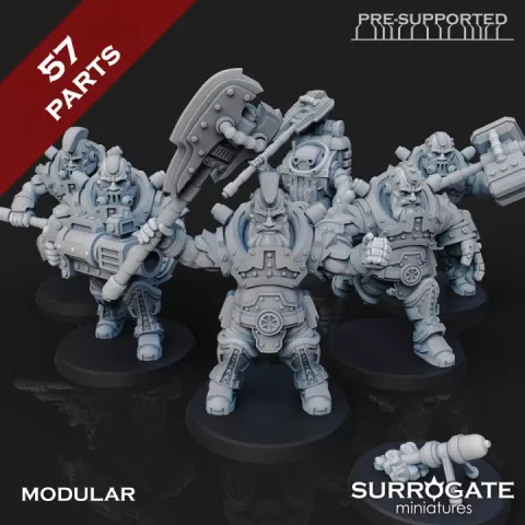 Zoltan Alliance Sons of Berserkia, Surrogate Miniatures December Modular Unit Release by Surrogate Miniatures