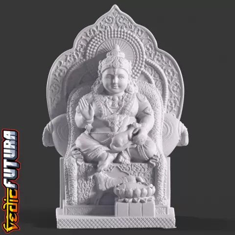 Kubera - Owner of the Treasures of the World by VedicFutura