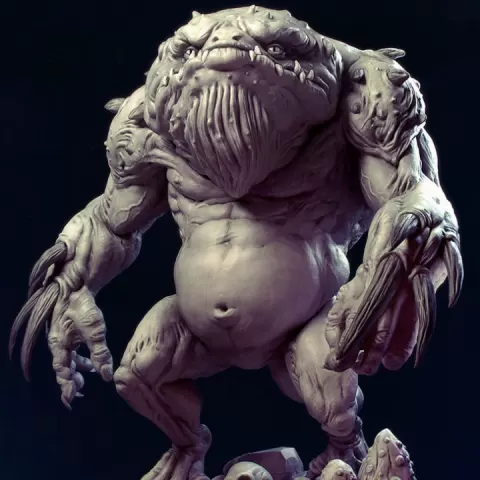 Frog Troll by Demon Door Minis