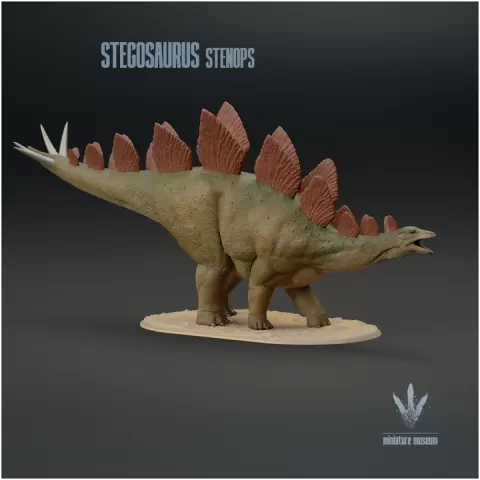 Stegosaurus stenops: Vocalizing by Miniature Museum
