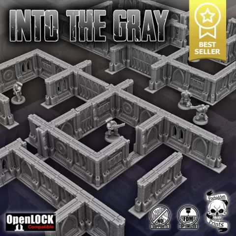 Into The Gray by Forbidden Prints