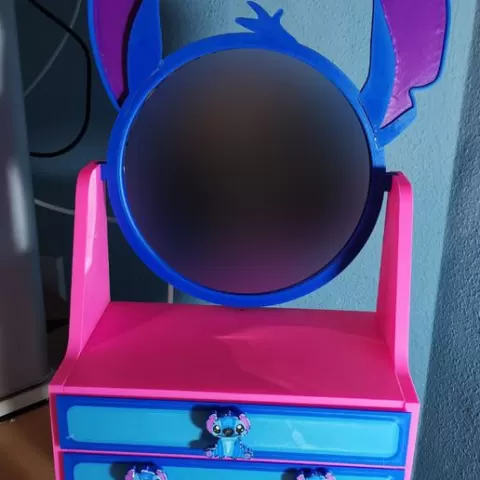 DRESSING TABLE WITH MIRROR STITCH