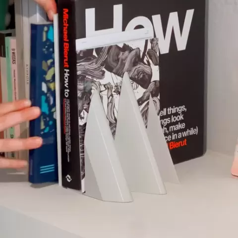 Wave bookend