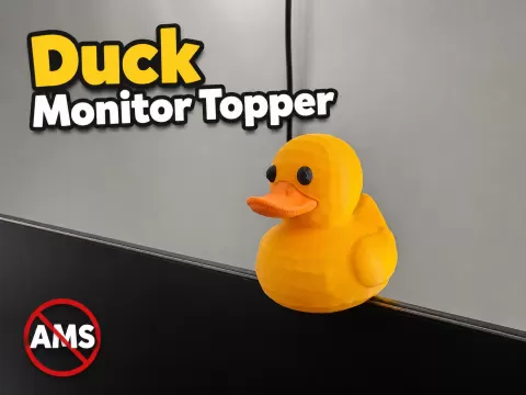 Duck Monitor Topper