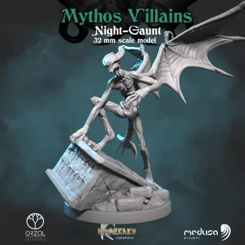 Night-gaunt - Mythos Villains by Sculptorium of Madness