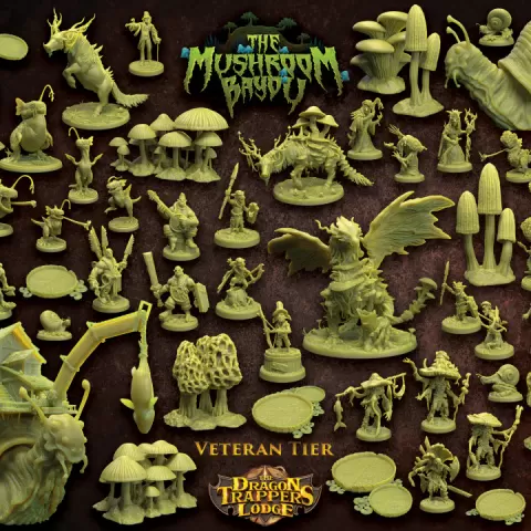 Mushroom Bayou COMPLETE SET | Dragon Trappers Lodge | PRESUPPORTED by The Dragon Trappers Lodge