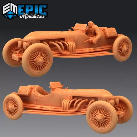 Gangster Car / 1920s Mafia Cars / Criminal Organization Vehicle / Drive by Shooting by Epic-Miniatures