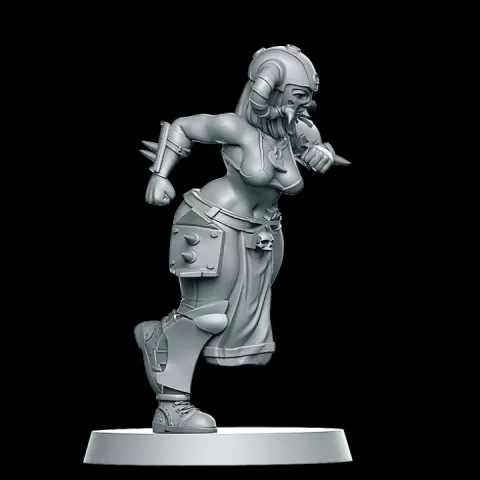 Slaughters Team Marauder 1 - Fantasy Football 32mm by RN Estudio