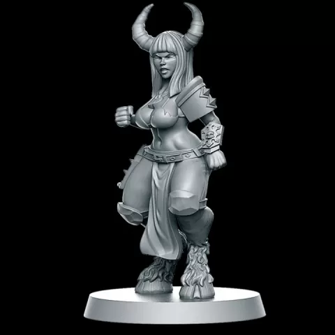Slaughters Team Khorngor 3 - Fantasy Football 32mm by RN Estudio