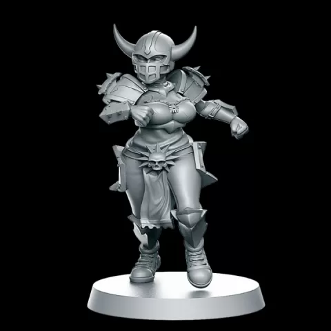 Slaughters Team Bloodsekker 4 - Fantasy Football 32mm by RN Estudio