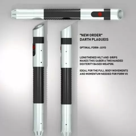 Darth Plagueis Lightsaber