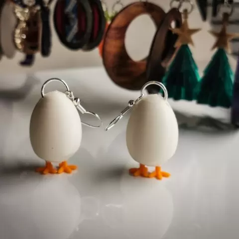 Easter Egg Earring