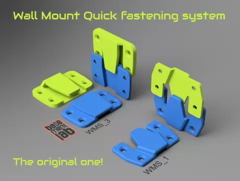 Wall Mount Quick fastening system - Sistema universale di Fissaggio Rapido