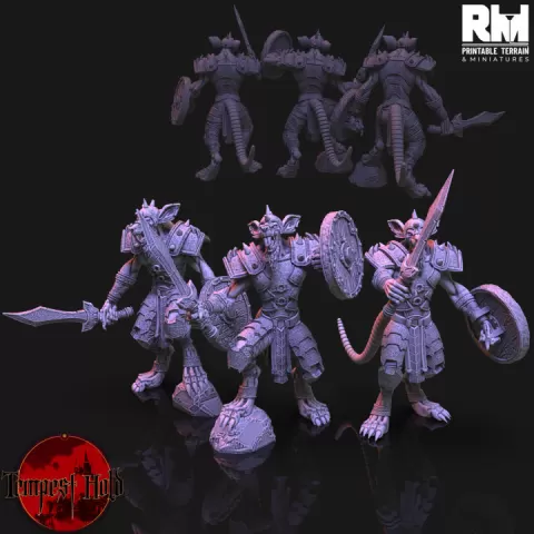 Tempest Hold Ratmen Warriors by RMPrintable