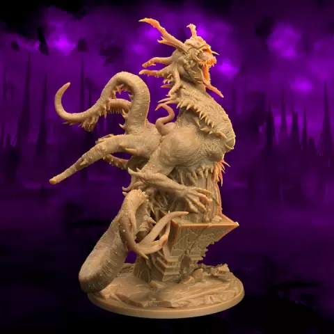 Eldritch Dragon | Foulmaw Iconoclast | PRESUPPORTED |Eldritch Lodge | Astral Plane by The Dragon Trappers Lodge