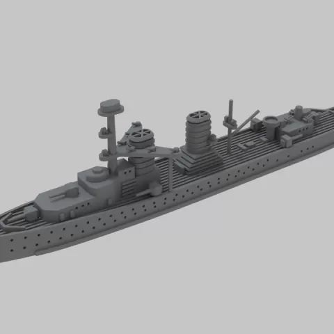 WW2 Royal Netherlands Navy Java Cruiser by Lee McColl