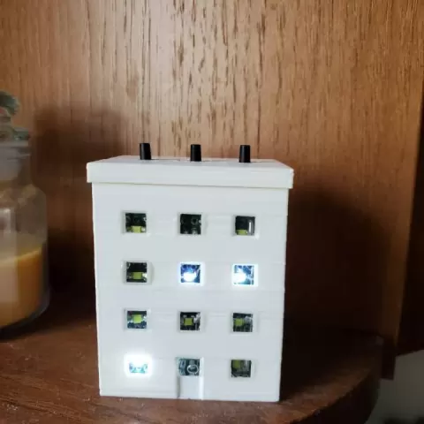Binary Kitchen timer ATtiny424 by Sherm Stebbins