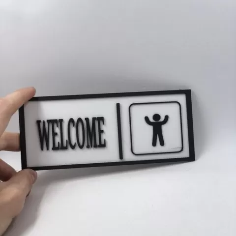 WELCOME SIGN