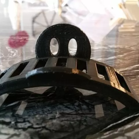 Headphone Holder with mounting posts